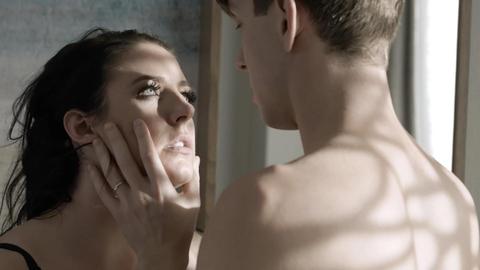 Jealous couple fight explodes into wild anal and huge cumshot