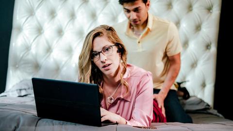 MILF Annie gets her stress fucked away by a younger guy