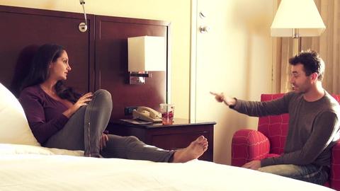 Busty Ava Addams ride James Deen’s big cock in a hotel