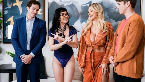 Step mom gets a very dirty therapy session that quickly goes wild