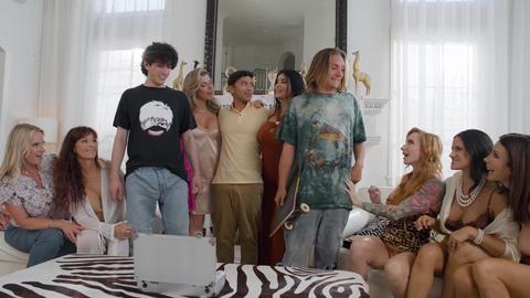 Menopausal housewives go feral and demand a massive reverse gangbang