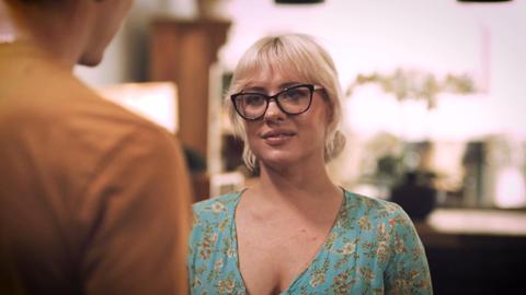 Big-titted stepmom gets a messy creampie from her stepson