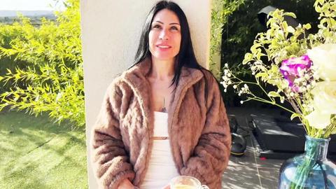 Hot amateur masseuse gets wild on a massage couch