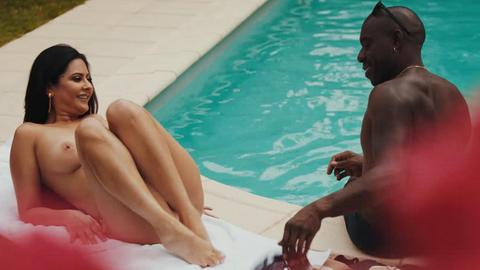 See her tight Latina ass stretched wide by a massive black cock