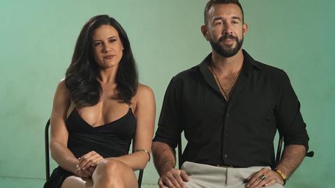 Kinky bondage scene with big-titted Penny Barber ends in a cumshot