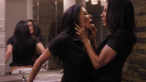 A cheating stepmom and teen invite the stepson into bed