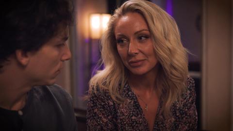 Hot older woman takes young guy big cock for a messy creampie