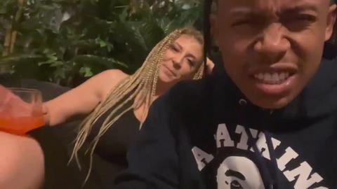 Raw kitchen POV: Sara Jay takes a huge BBC from Lil D